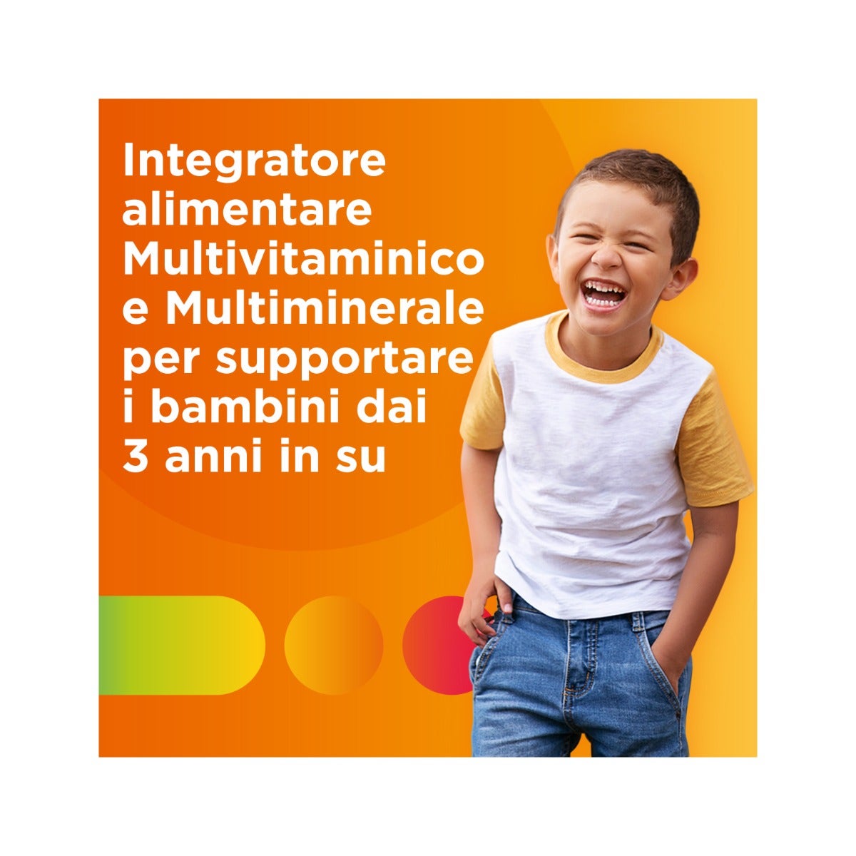 Multicentrum Baby Kids Complément alimentaire multivitaminé et multiminéral Vitamines/Fer/Calcium Enfants 3 ans et plus 14 sachets