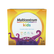 Multicentrum Baby Kids Complément alimentaire multivitaminé et multiminéral Vitamines/Fer/Calcium Enfants 3 ans et plus 14 sachets