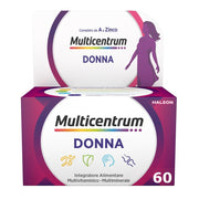 Multicentrum Femme Complément alimentaire multivitaminé Vitamine D Calcium Fer Acide folique 60 comprimés