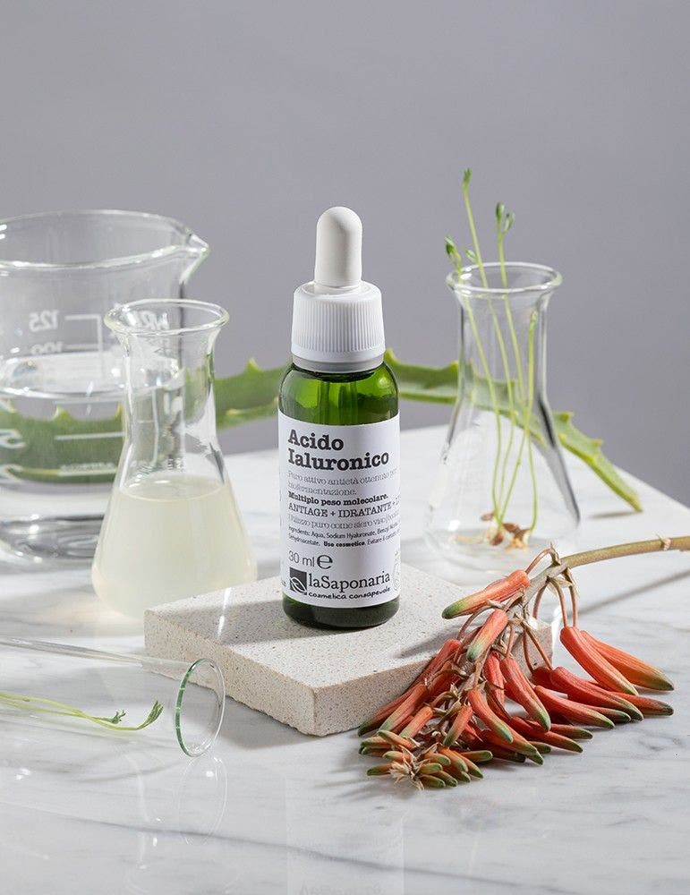 La Saponaria acido ialuronico Multiplo: siero viso 30ml