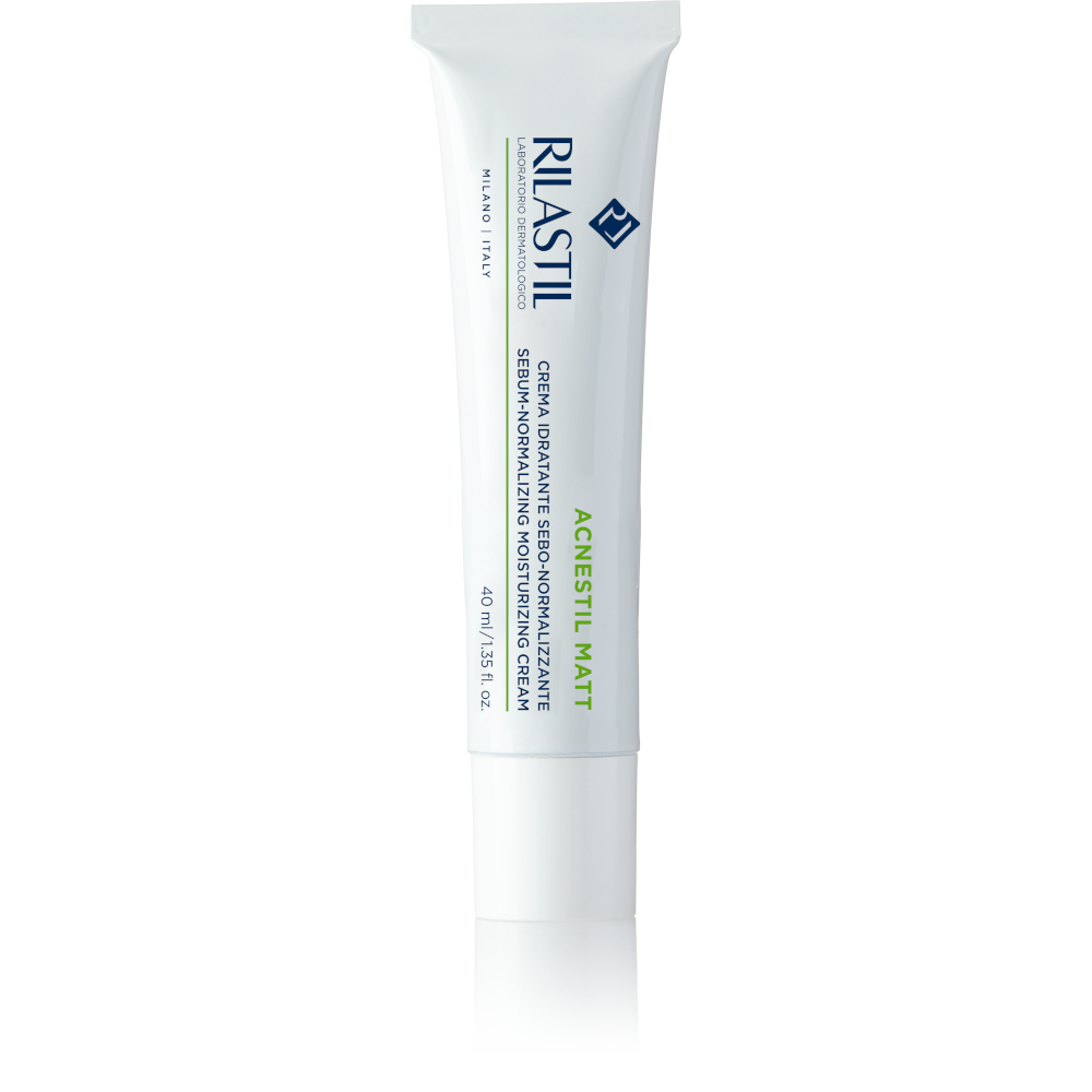 Rilastil Acnestil Matt Crème Hydratante et Régulatrice de Sébum 40 ml