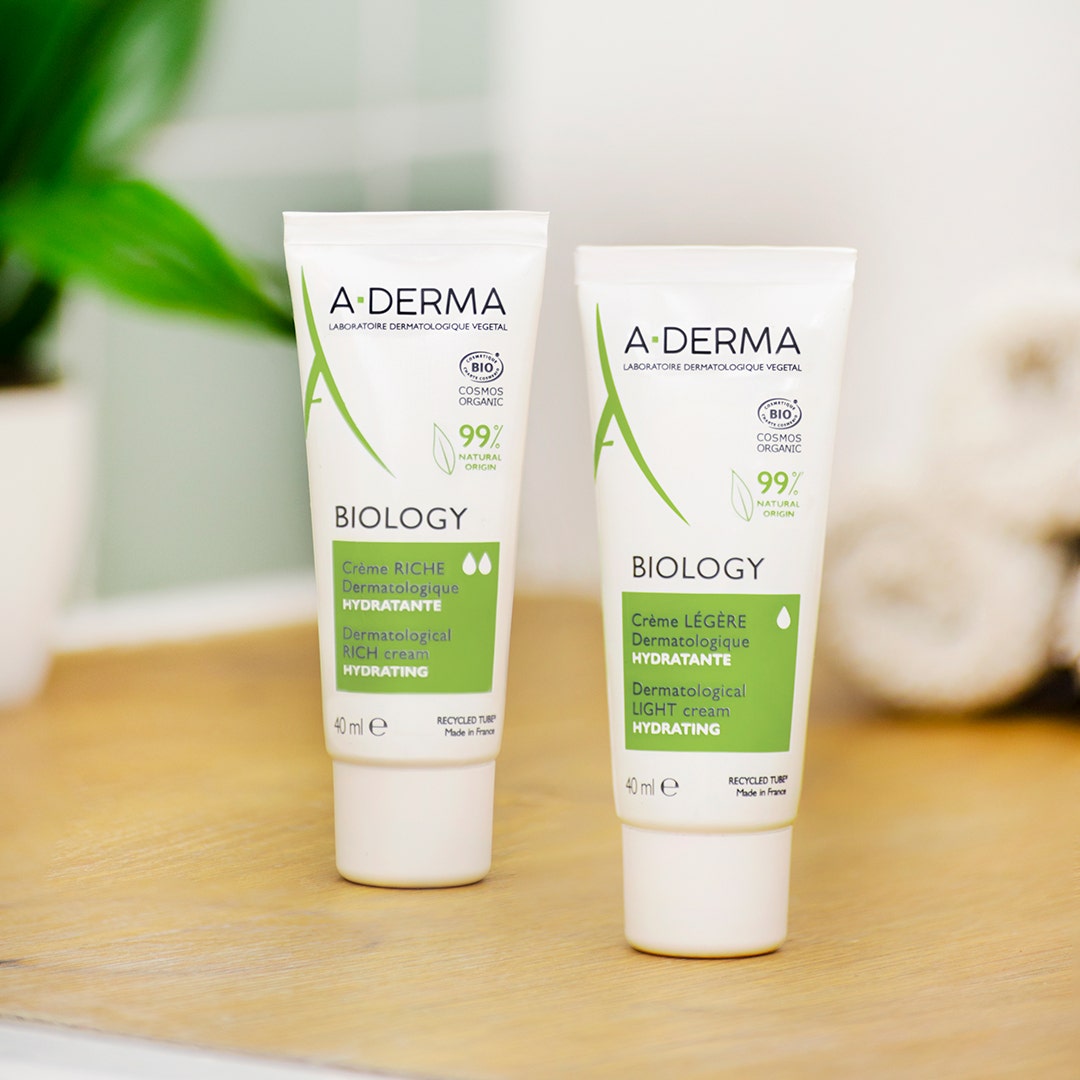 A-Derma Biology Crème riche dermatologique hydratante 40 ml