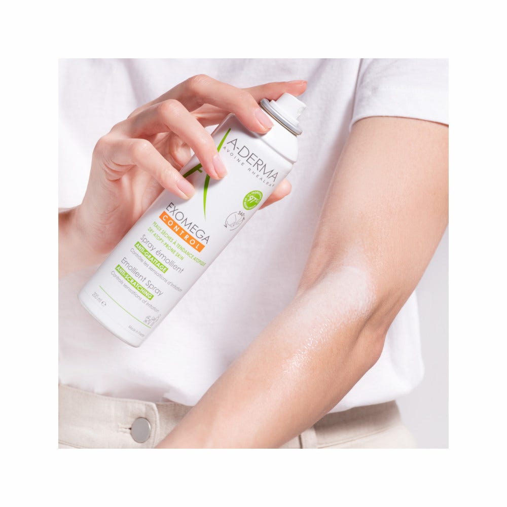 A-Derma Exomega Control Spray Émollient Anti-Démangeaisons 200 ml