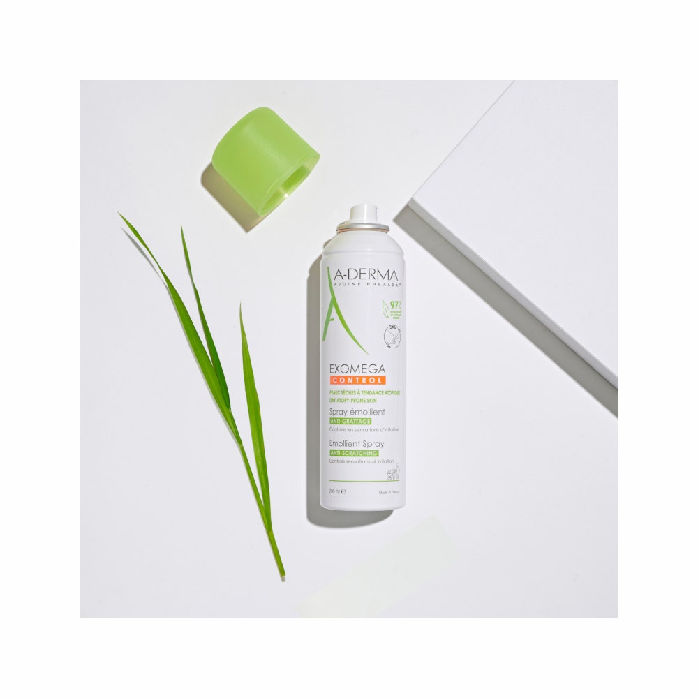 A-Derma Exomega Control Spray Émollient Anti-Démangeaisons 200 ml
