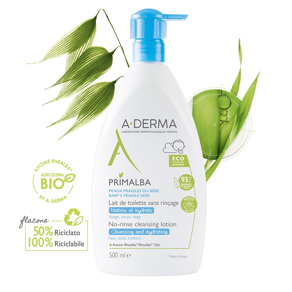 A-Derma Primalba Latte Detergente Senza Risciacquo 500ml