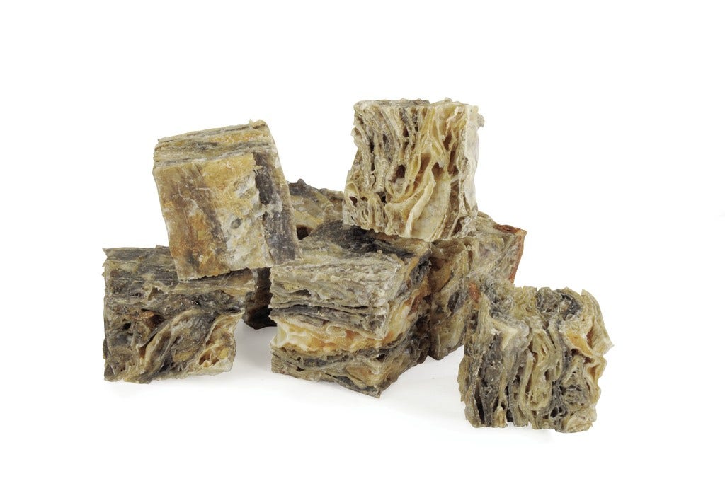 Camon Cubes de peau de morue pour chiens 70 g 3 x 3 cm