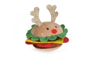 Camon Gioco Hamburger in Poliestere Con Squeaker  Per Cani