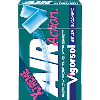 Vigorsol Air Act Extreme Chewing-Gum 31g 20 Pezzi