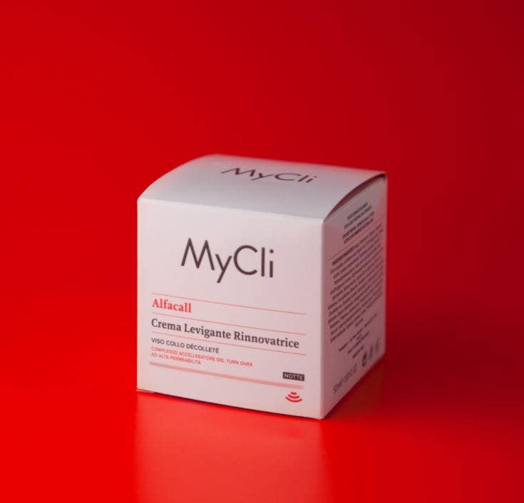 Mycli Alfacall Crema Viso Levigante Rinnovatrice Notte 50ml