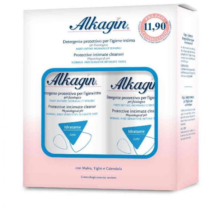 Alkagin Bipack PH 4,5 Nettoyant intime hydratant 400 ml