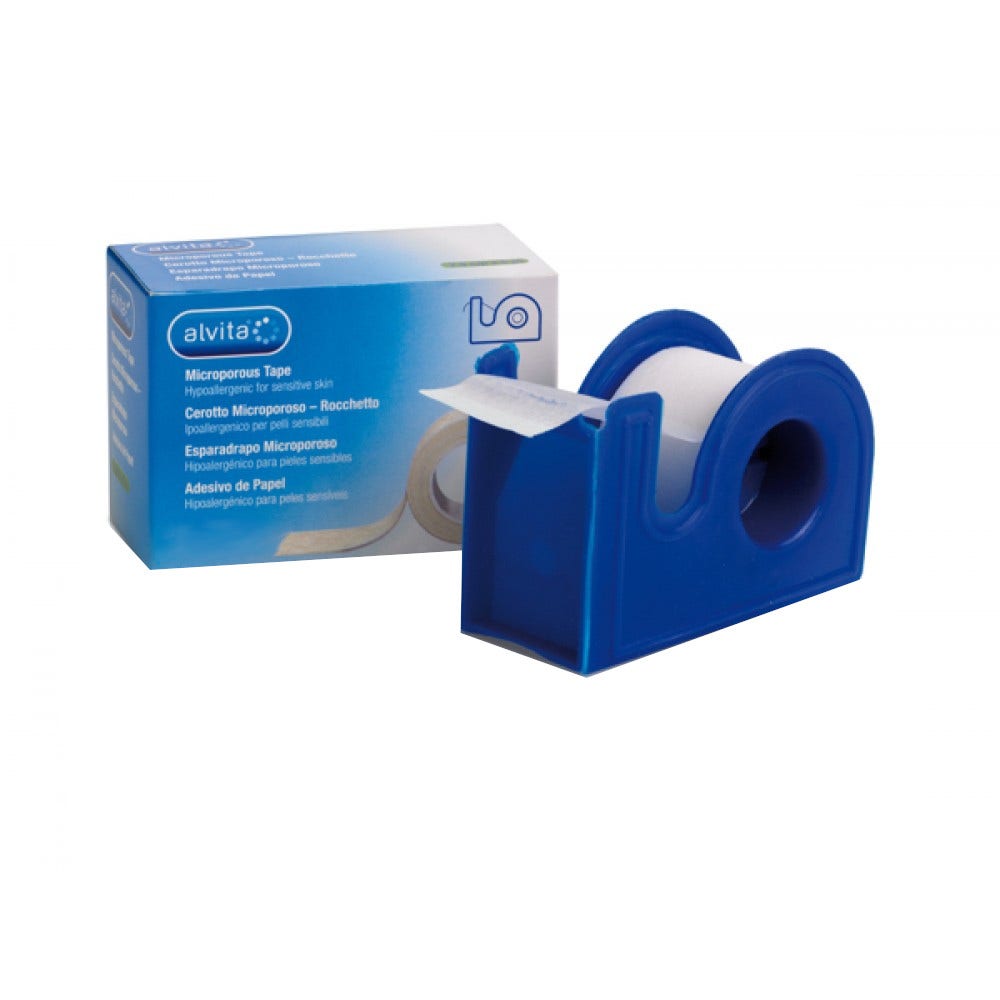 Alvita Cerotto Microporoso Rocchetto 5cmX5m