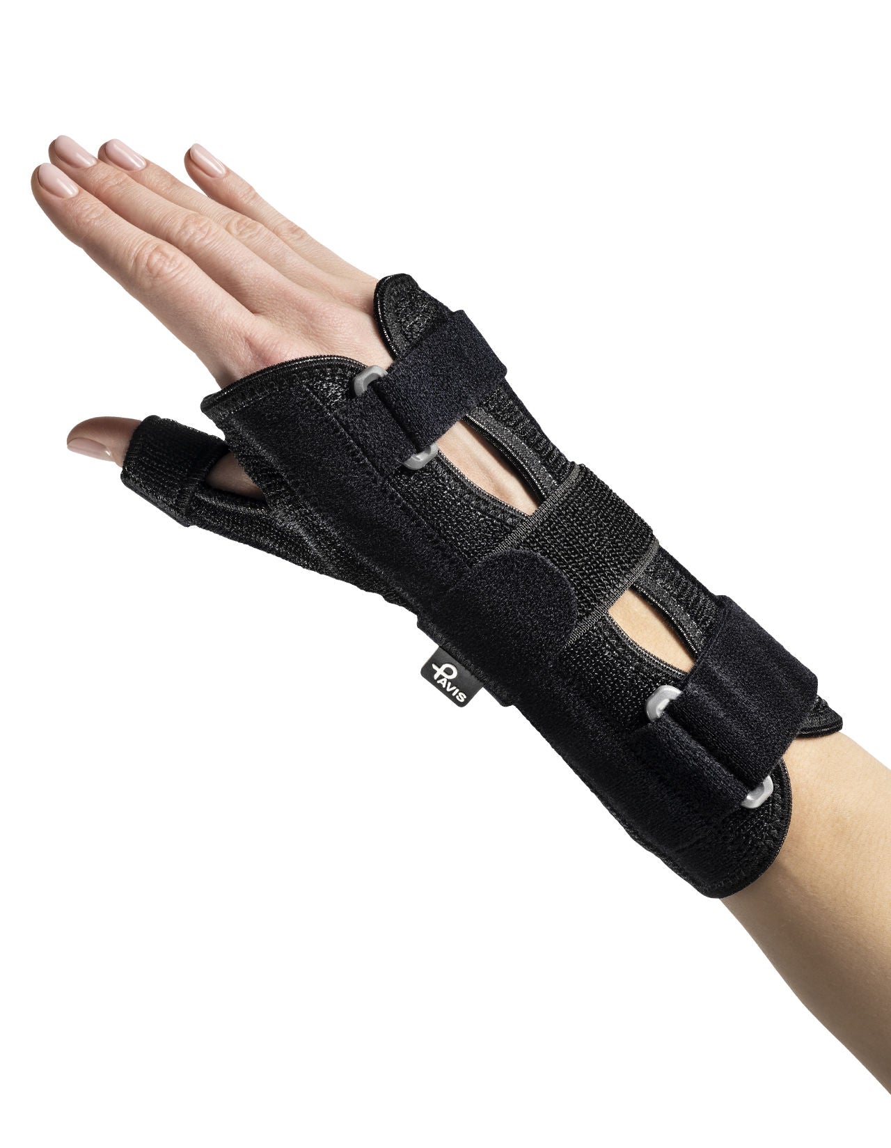 Pavis P-Fix + attelle de poignet avec soutien du pouce, couleur noire, réf. 134
