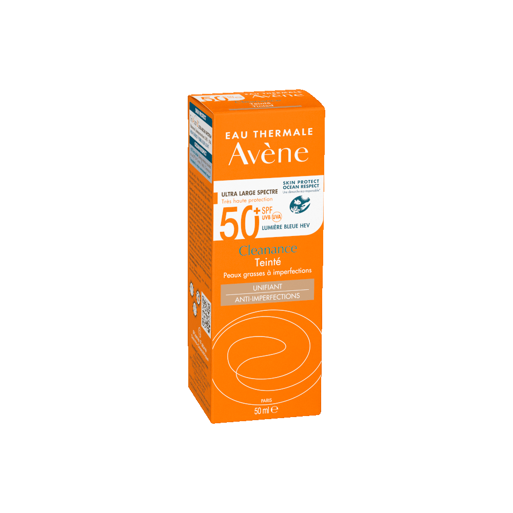 Avène Cleanance Teinté SPF 50+ Crème solaire visage 50 ml