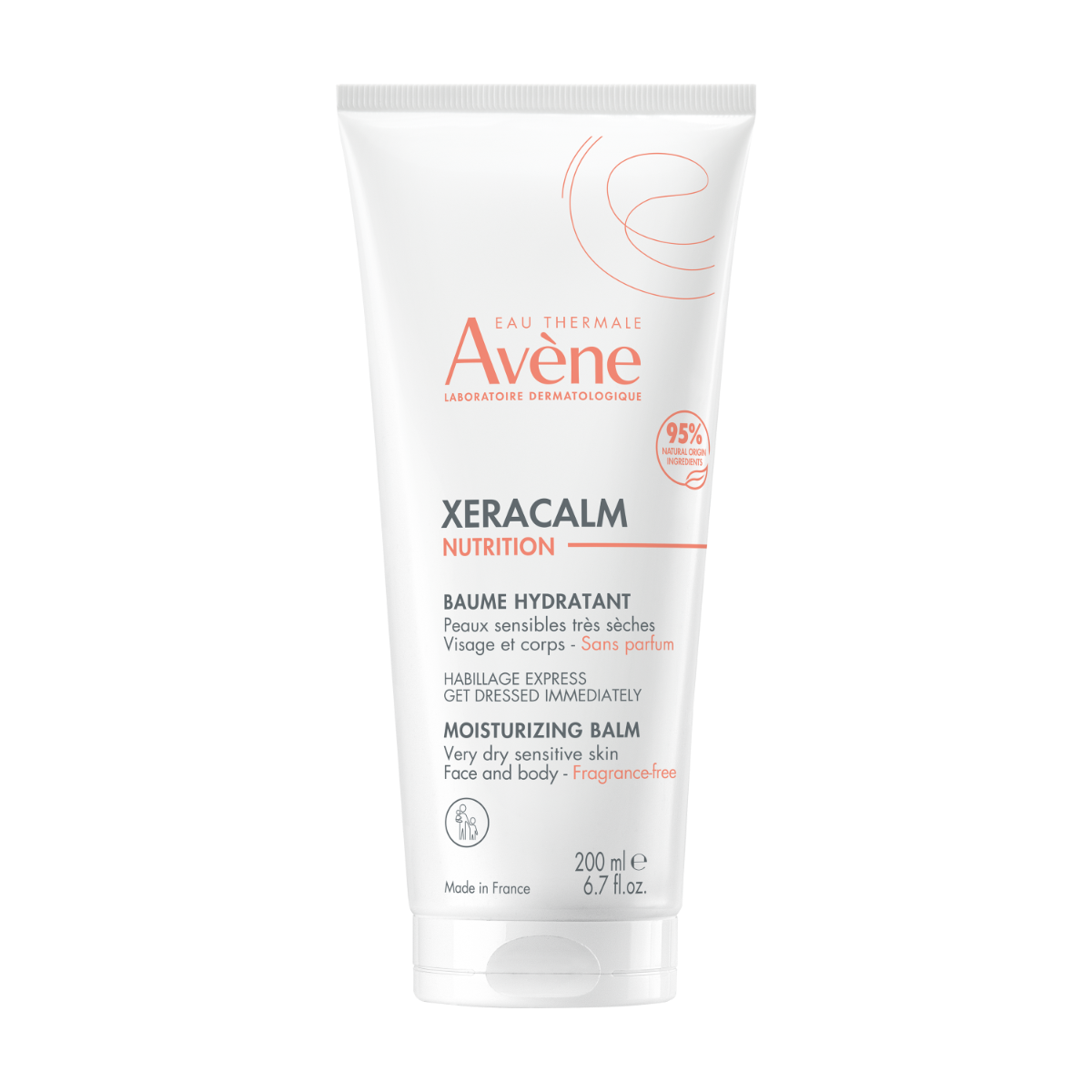 Eau Thermale Avène Xeracalm Nutrition Baume Hydratant pour Peaux Sèches 200 ml