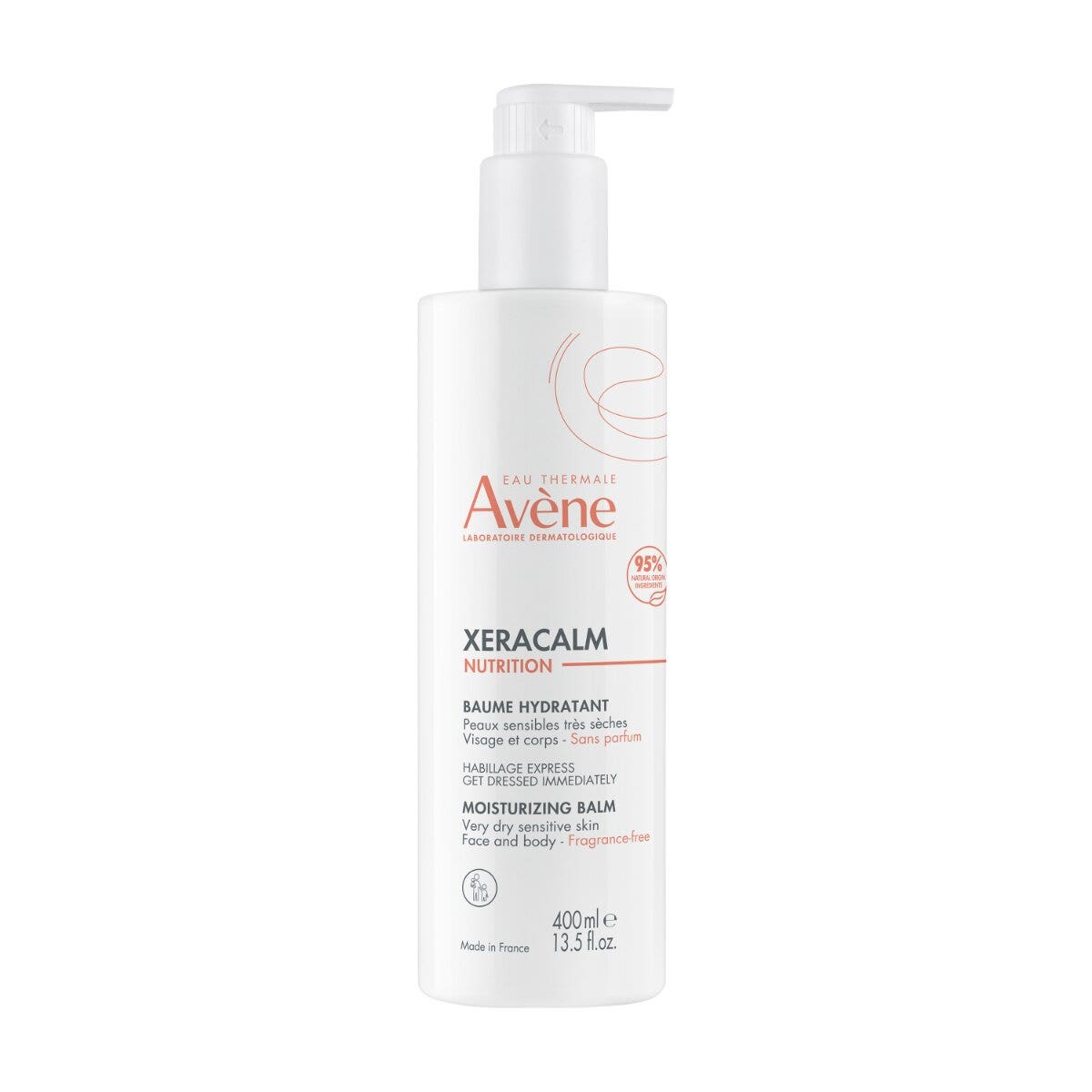 Eau Thermale Avène Xeracalm Nutrition Baume Hydratant Peau Très Sèche 400 ml