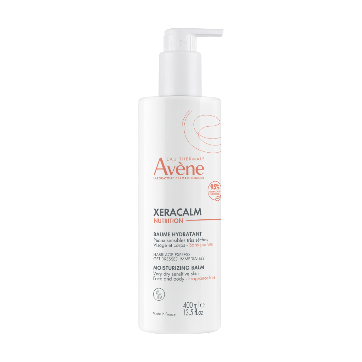 Eau Thermale Avène Xeracalm Nutrition Baume Hydratant Peau Très Sèche 400 ml