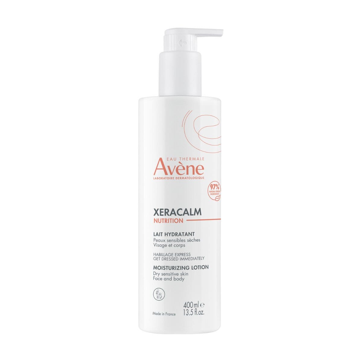 Eau Thermale Avène Xeracalm Nutrition Lait Hydratant Peau Sèche 400 ml