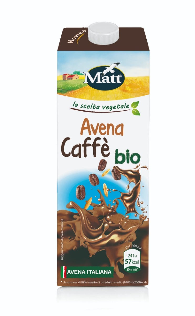 Matt Boisson végétale bio à l'avoine et au café 1 litre