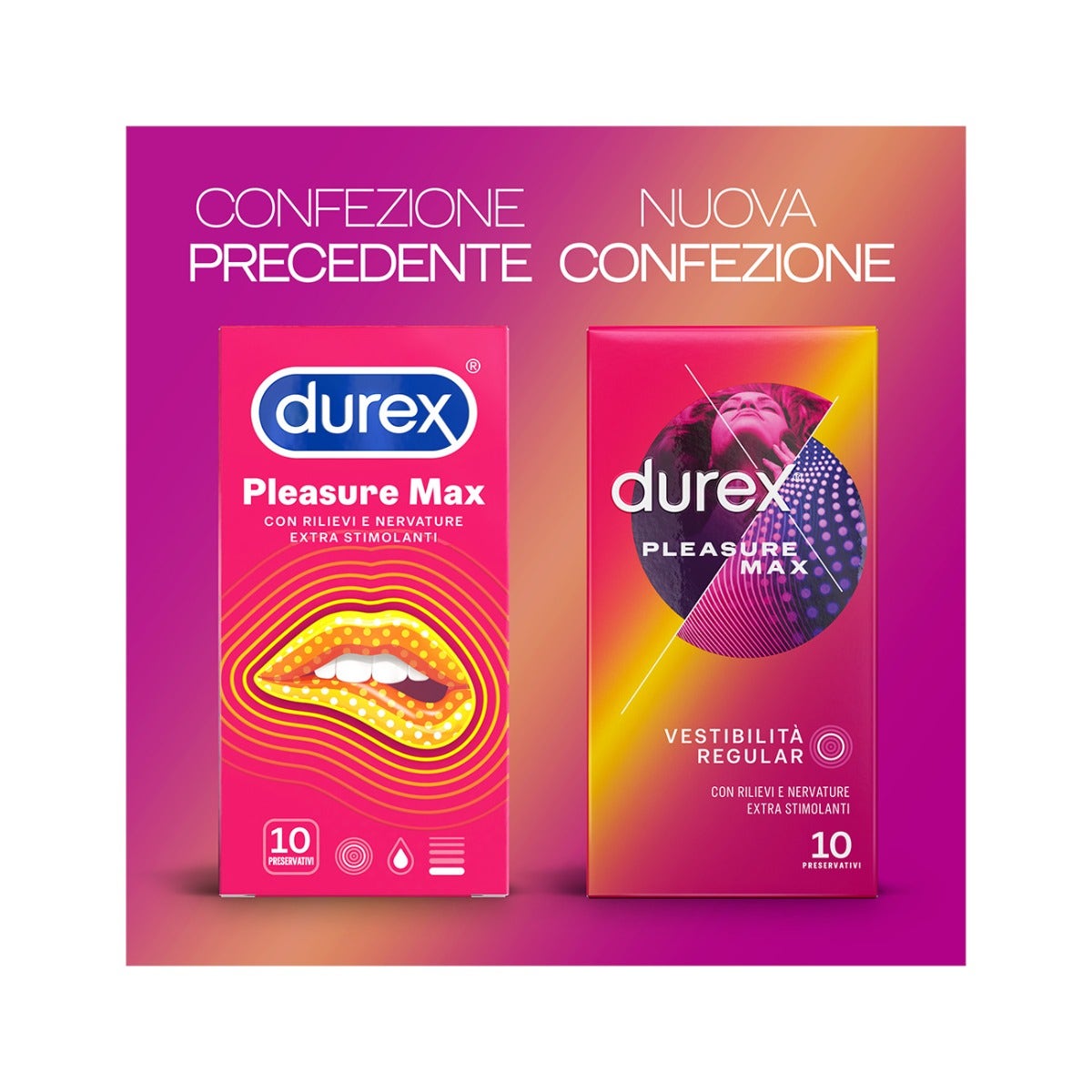 Durex Plesasuremax Easyon Profilattici 6 Pezzi
