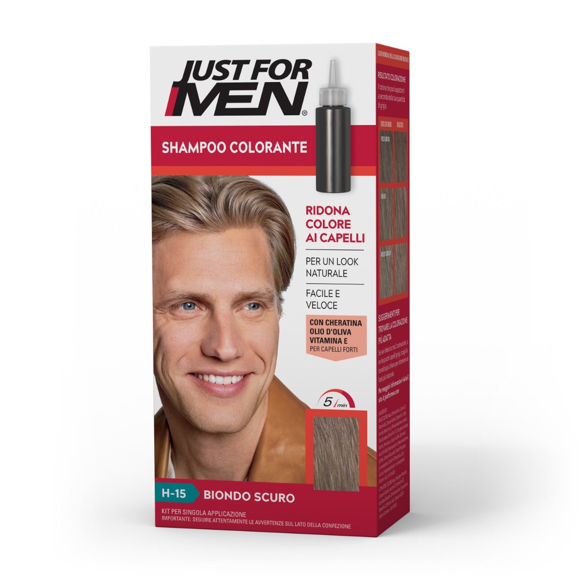Just For Men Shampooing colorant H15 Blond foncé