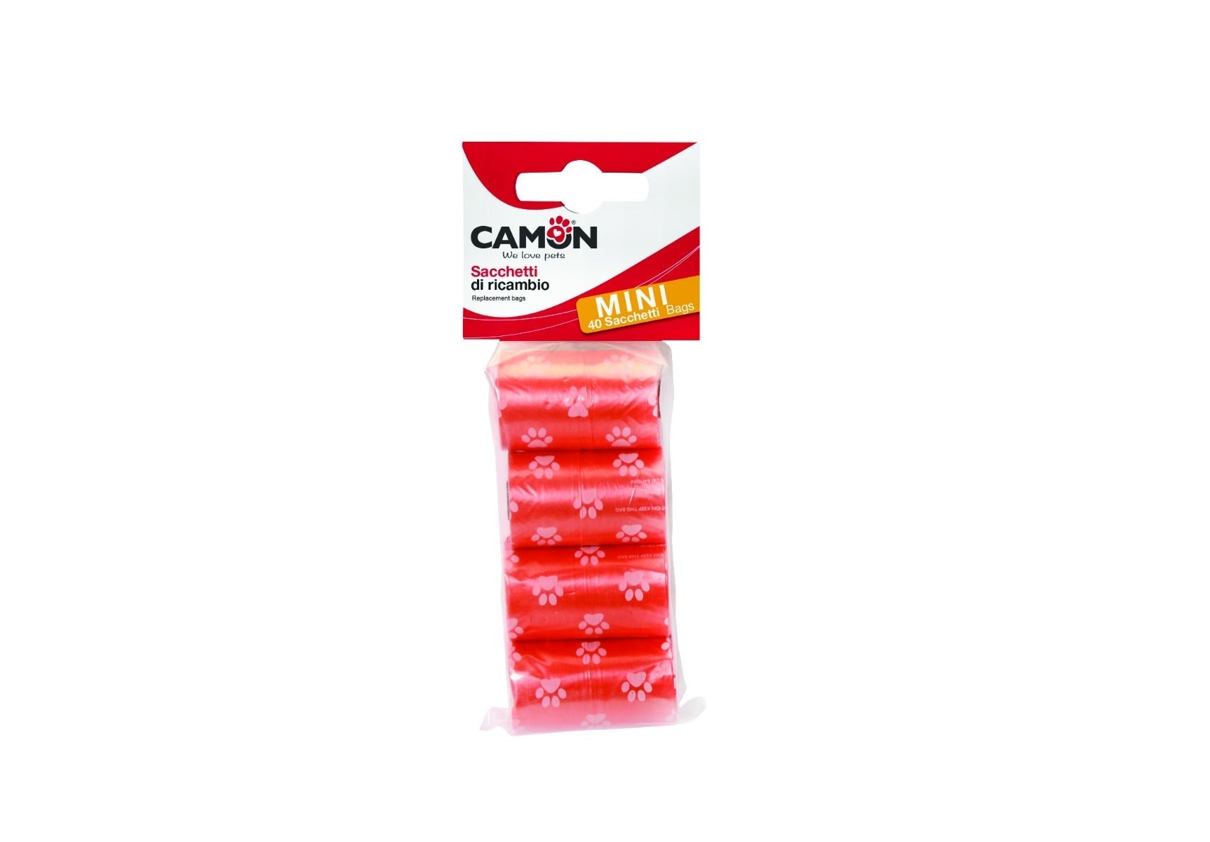 Camon Sacchetti Mini Igienici Colorati 4x10 Pezzi