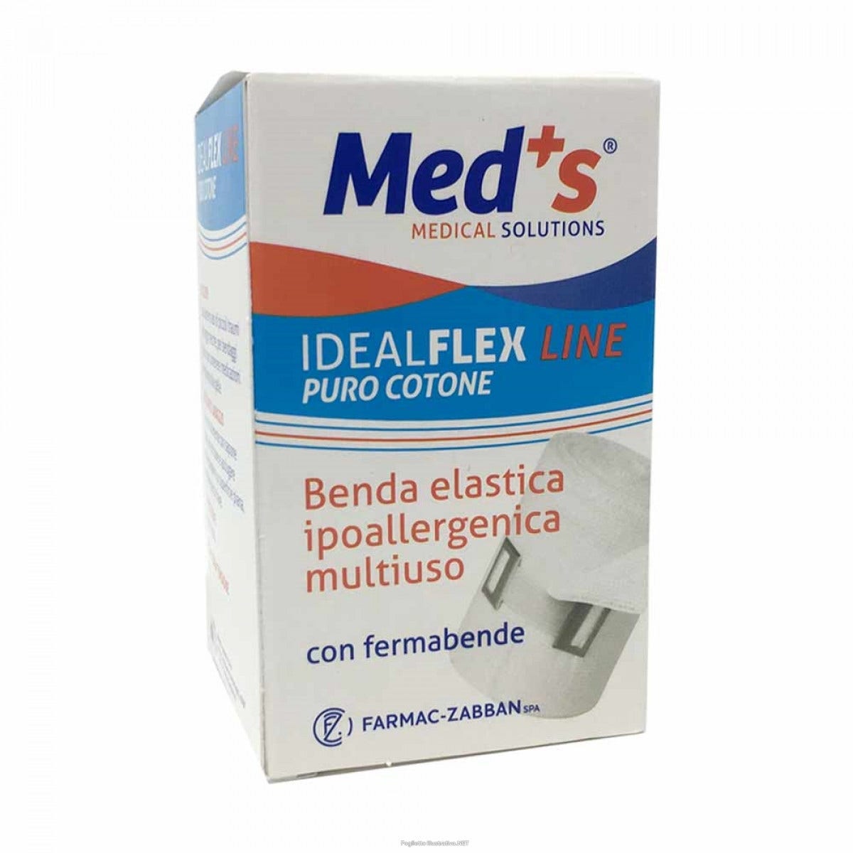 Meds Pansement hypoallergénique en toile 500x5cm