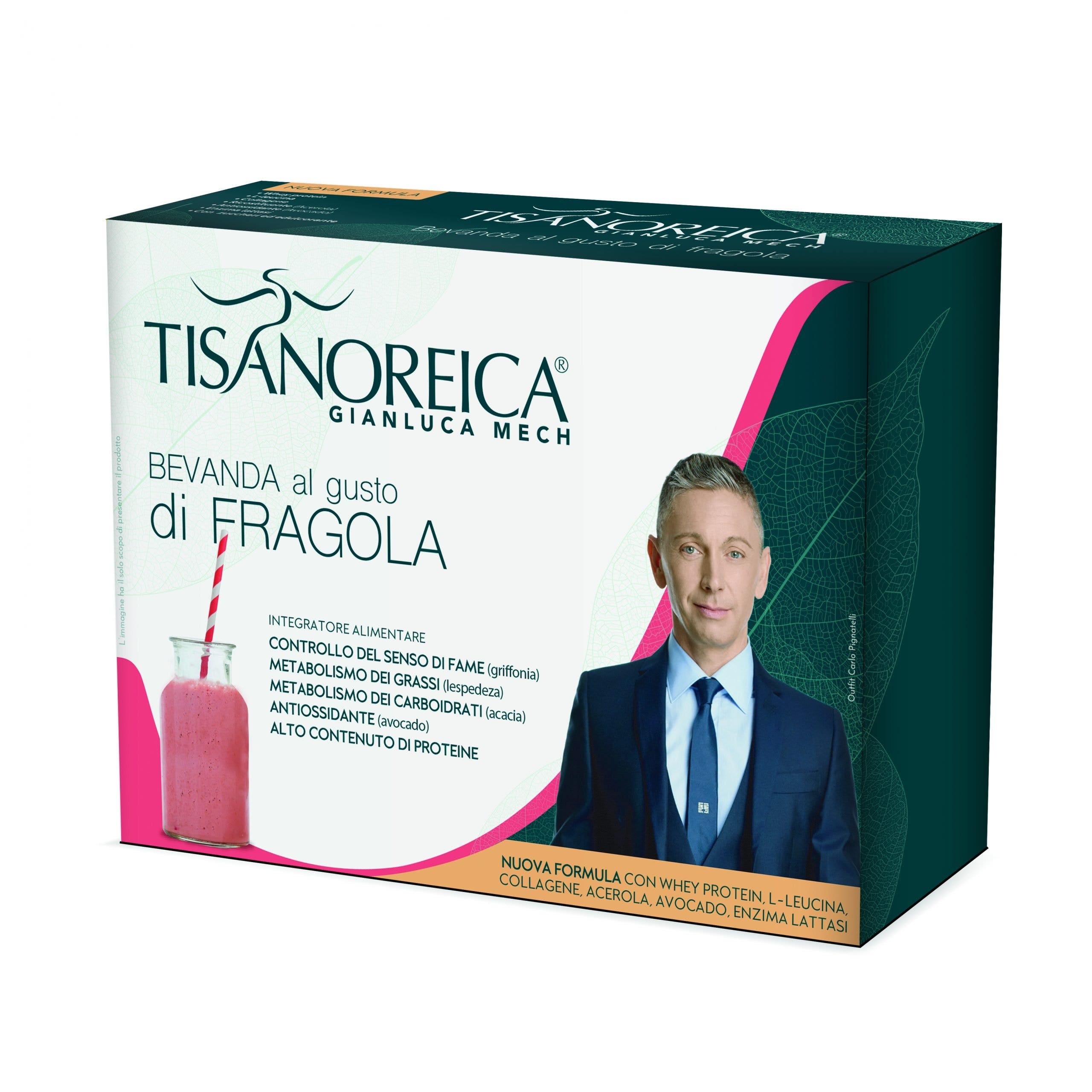 Tisanoreica Boisson Fraise 4x28g