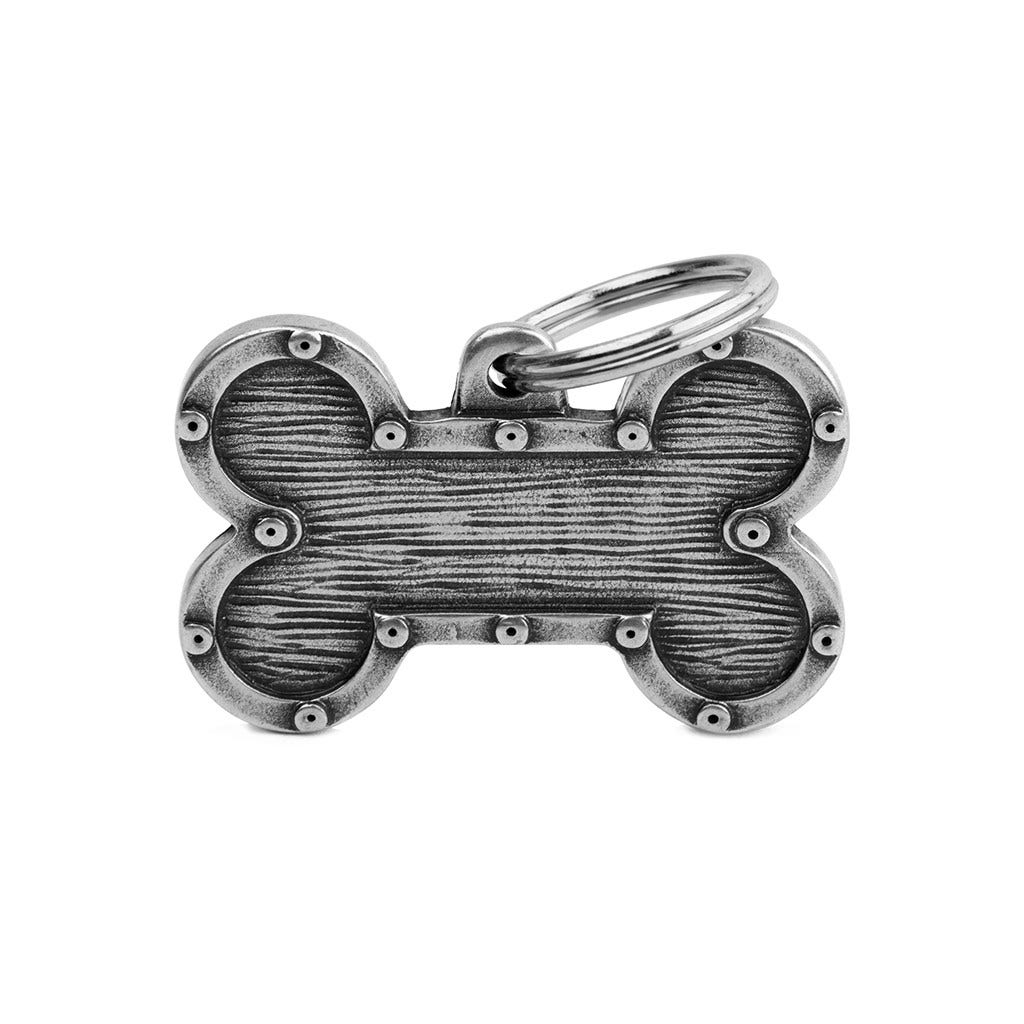 Médaille personnalisée pour chiens et chats Os Bronx Futuristic Grande taille