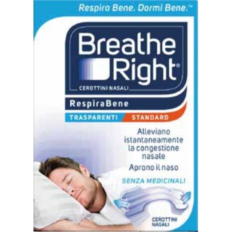 Breathe Right Pansements nasaux transparents, 30 pièces