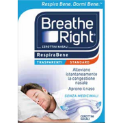 Breathe Right Pansements nasaux transparents, 30 pièces