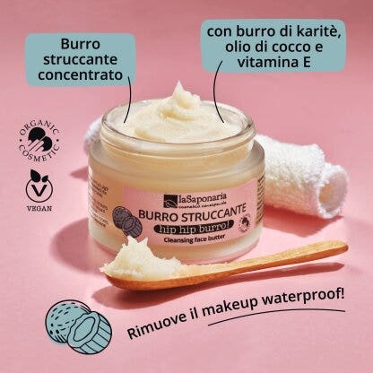 La Saponaria Hip Hip Burro Struccante 45ml