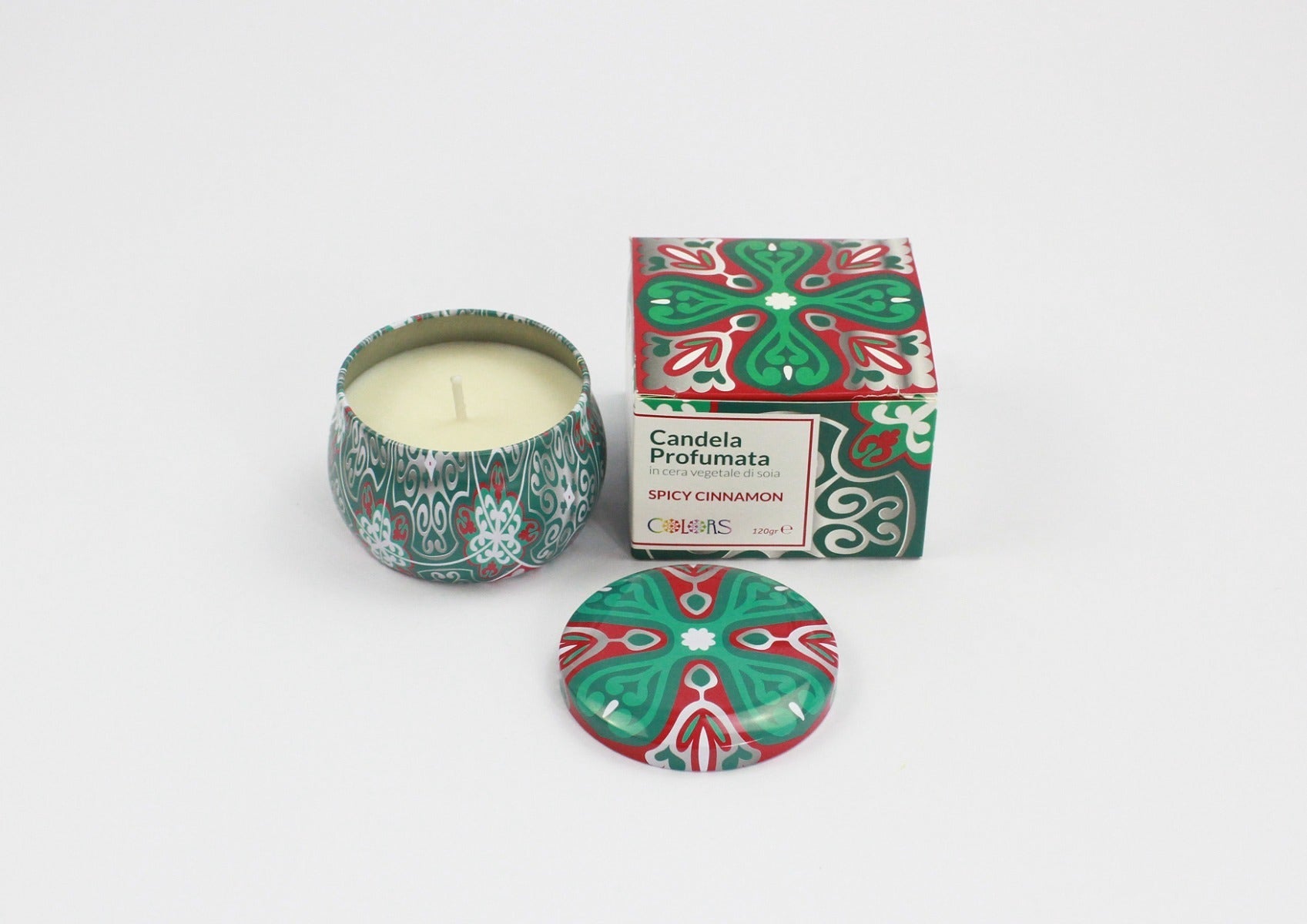 Bougie Colors Spicy Cinnamon 120 g