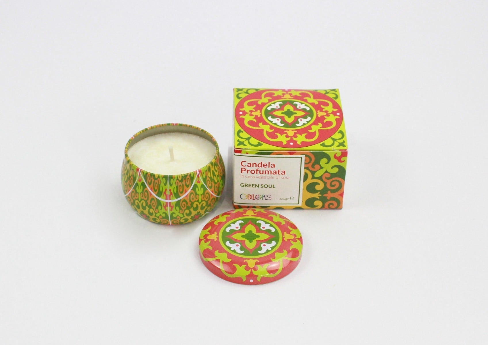 Colors Bougie Green Soul 120 g