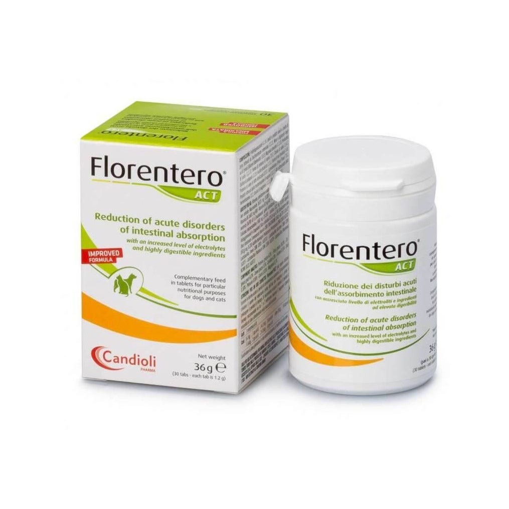 Florentero Act Comprimés Soutien intestinal Chiens Chats