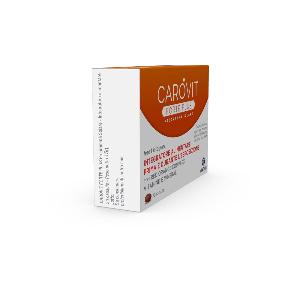 Carovit Forte Plus 30 Capsule - Integratore per Pelle Sana