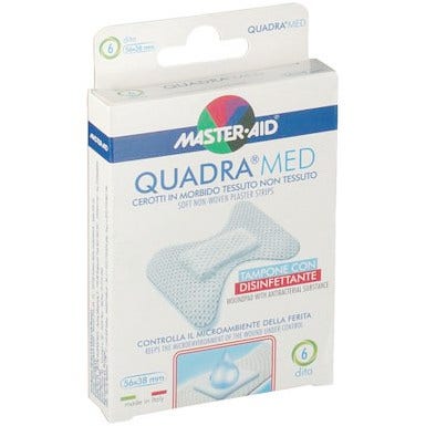 Cerotto Master Aid Quadramed 6 Pezzi