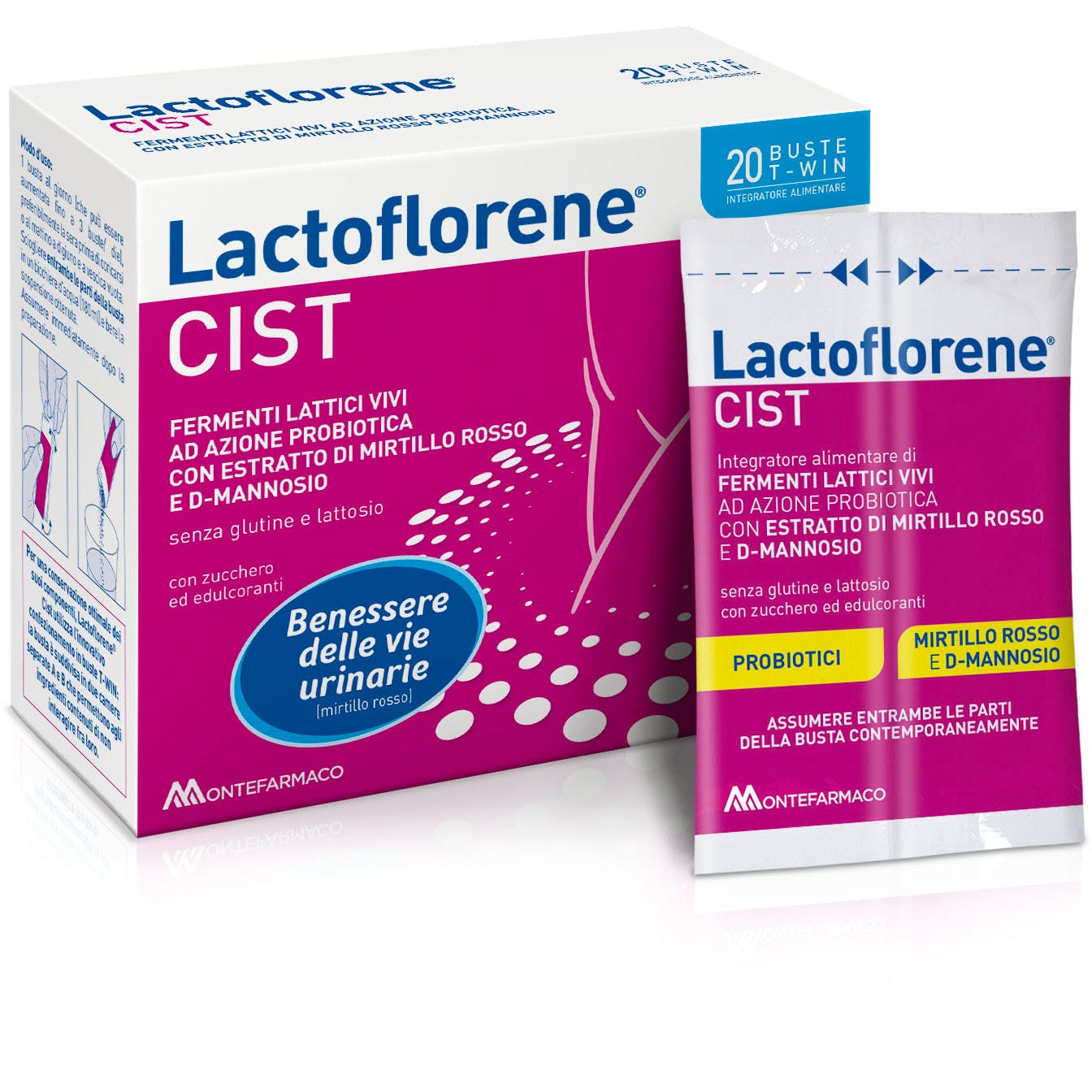 Lactoflorene Cist 20 sachets