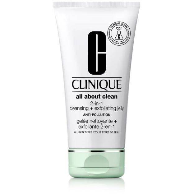 Clinique All About Clean 2In1 Detergente/Esfoliante 150ml