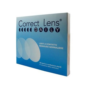 Correct Lens Daily Lenti A Contatto Monouso Giornaliere Diottrie -4,75 30 Pezzi