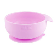 Chicco Bol en silicone rose 1 pièce