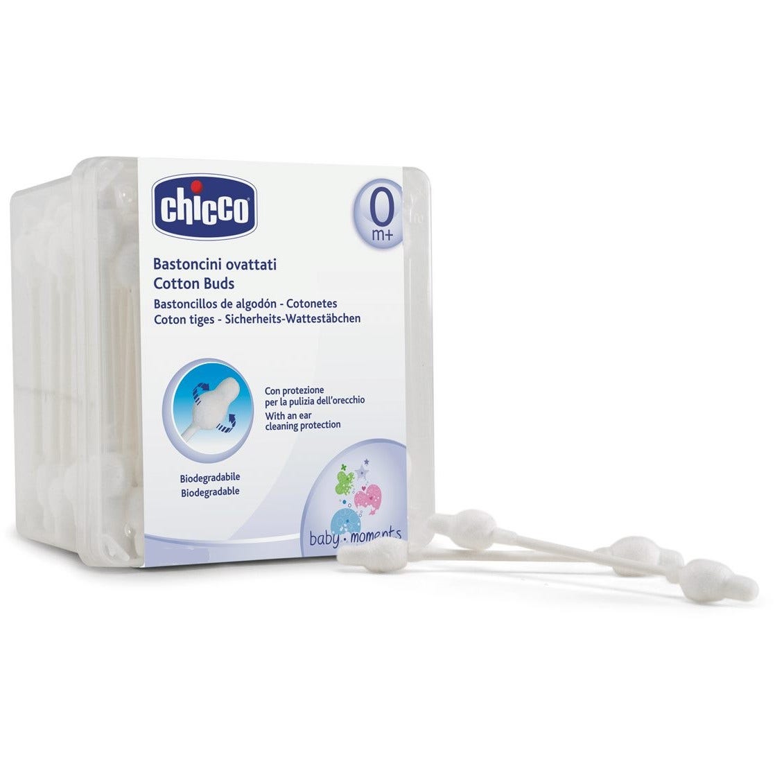 Chicco Bâtonnets de coton 0M+ 60 pièces