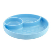 Chicco Assiette en silicone avec ventouse bleue 1 pièce