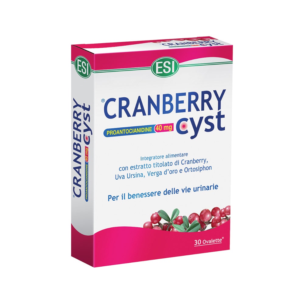 Esi Cranberry Cyst 30 ovalettes