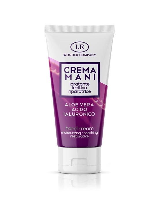 Crème pour les mains à l'acide hyaluronique + aloe vera 75 ml
