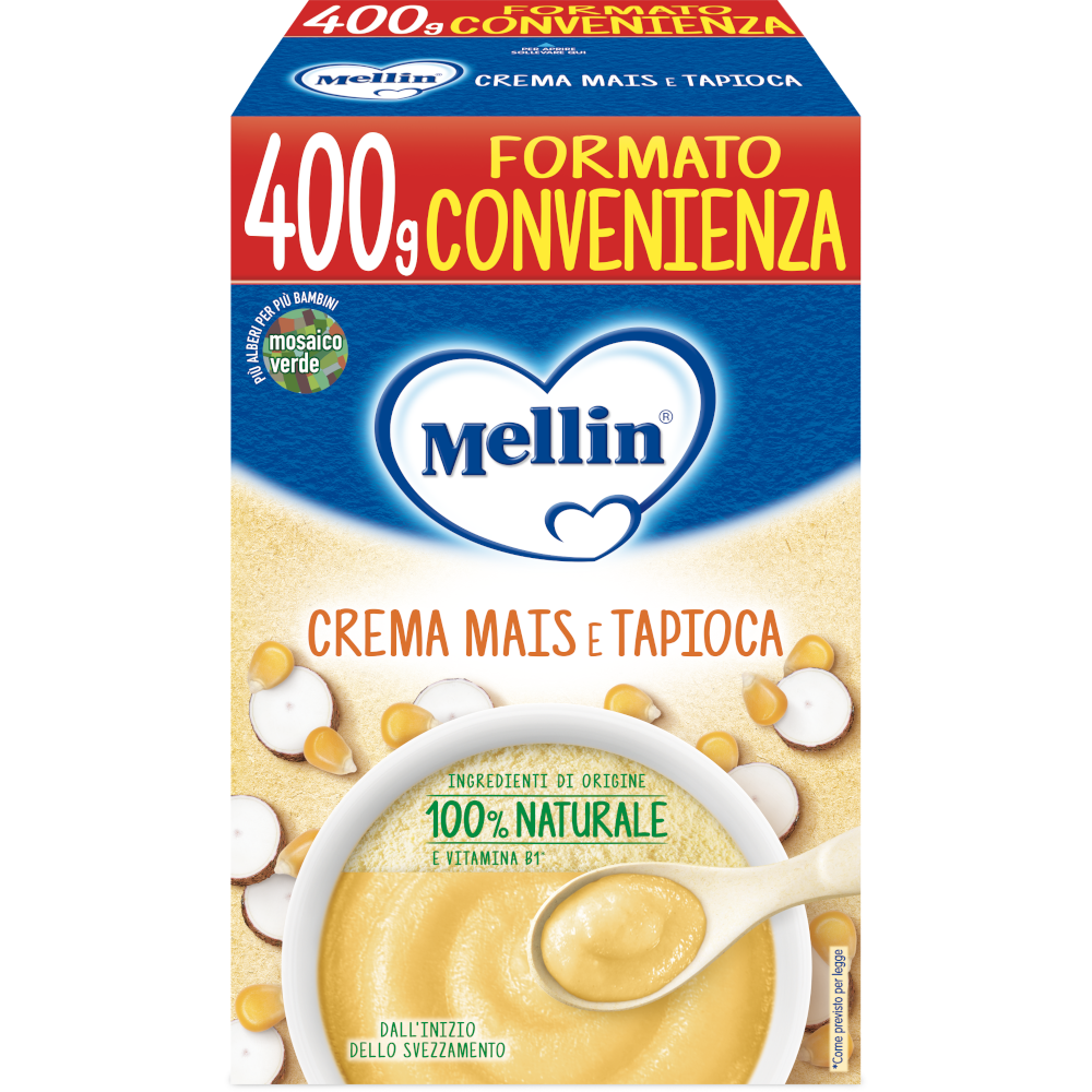Mellin Crème Maïs Tapioca 400 g