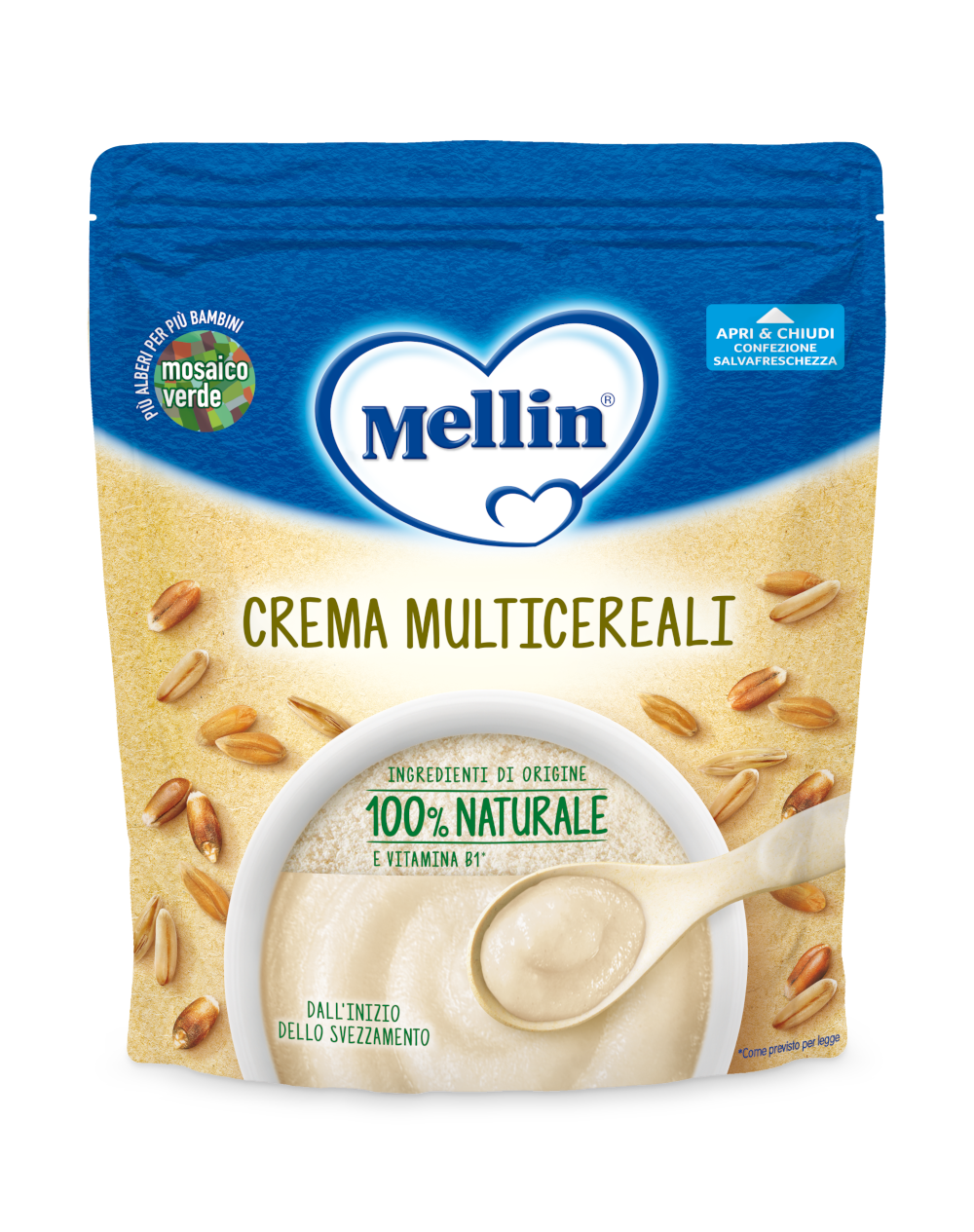 Mellin Crème Multicéréales 4M+ 200g