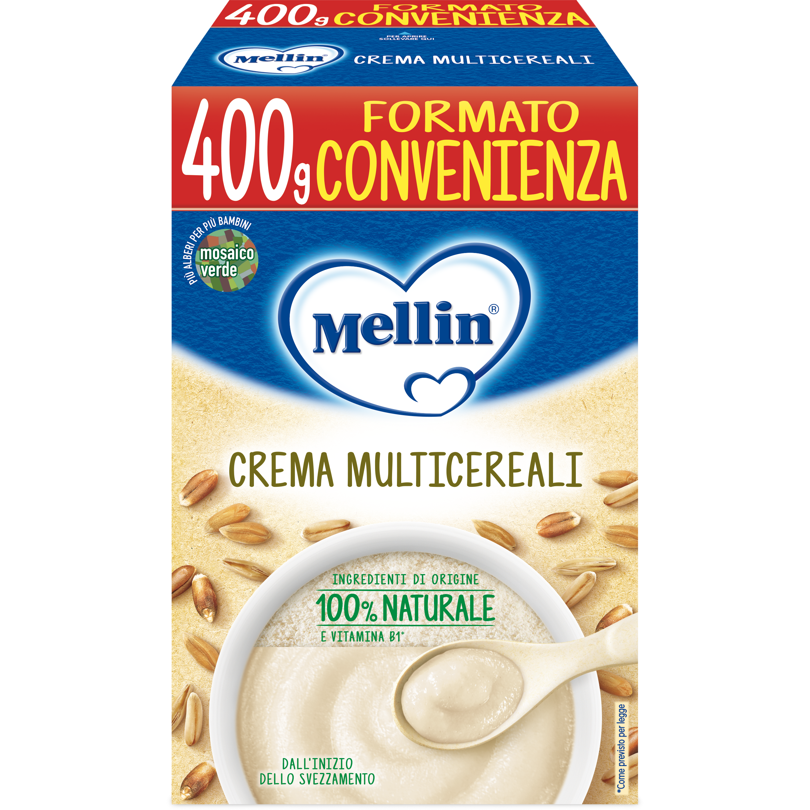 Mellin Crème Multicéréales 400 g