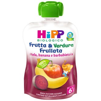 Hipp Bio Smoothie aux fruits et légumes Pomme Banane Betterave