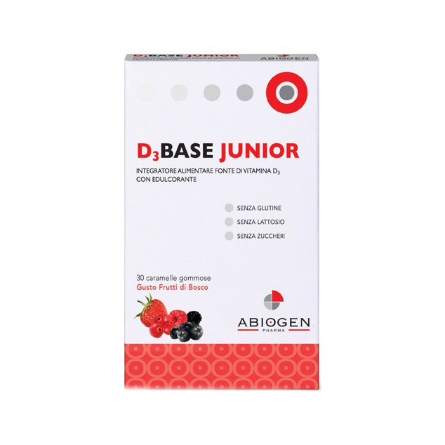 D3 Base Junior 30 Bonbons aux fruits des bois