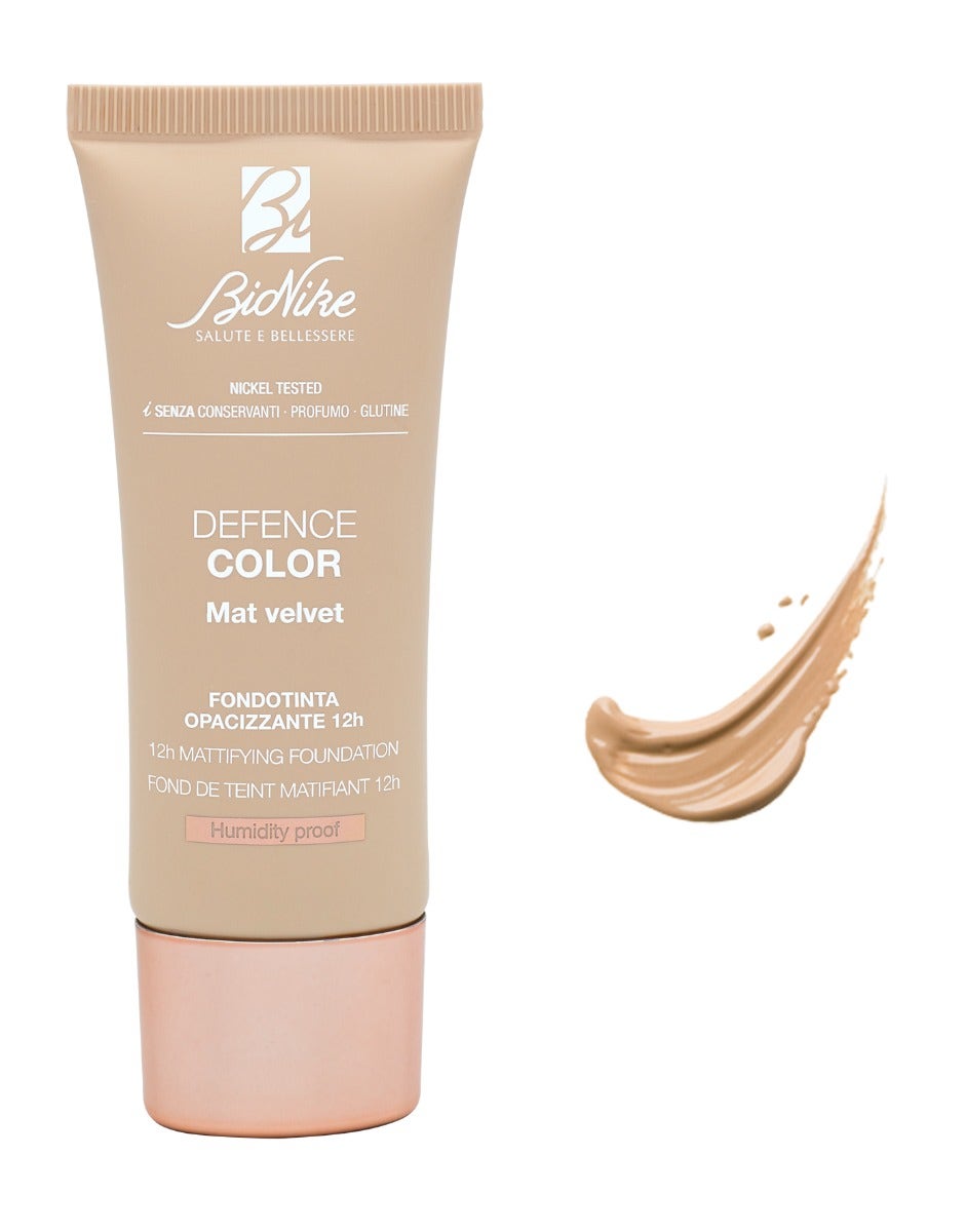 Bionike Defence Color Mat Velvet Fond de teint n° 403 Vrai Sable 30 ml